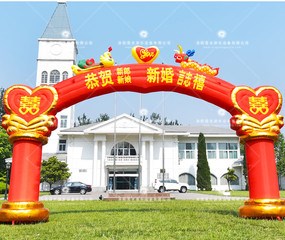 龙江镇开业拱门