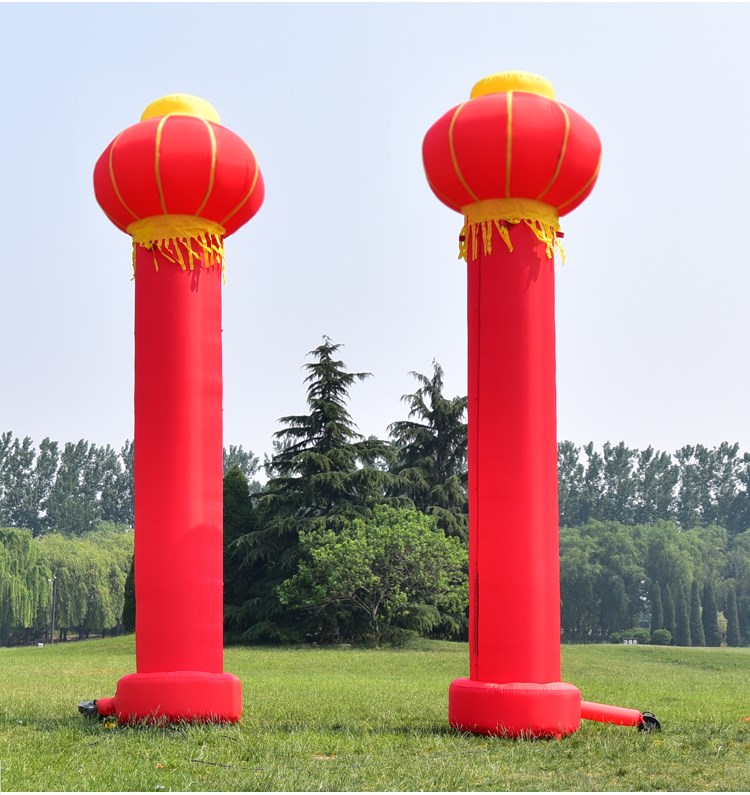 龙江镇庆典灯笼柱