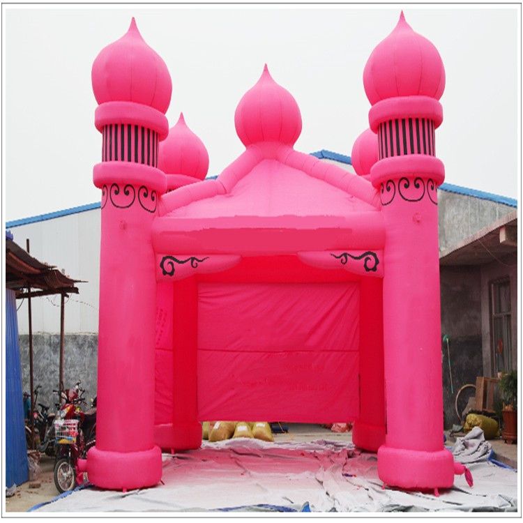 龙江镇粉色帐篷